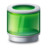 Recycle bin green